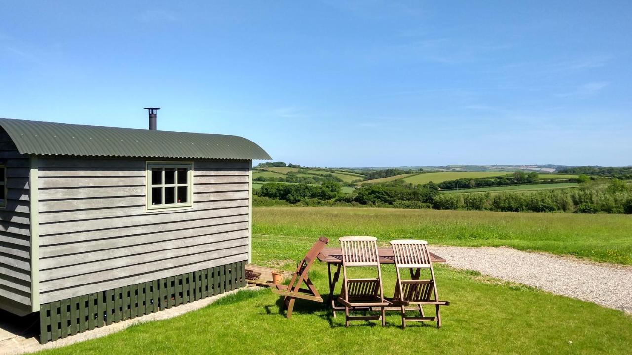 Shepherd'S Lodge - Shepherd'S Hut With Devon Views For Up To Two People And One Dog Wrangaton Экстерьер фото